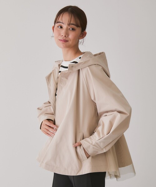Jayro(ジャイロ)の「バックチュールマンパ(その他アウター・レディース・ベージュ/ネイビー/オフホワイト・M)」の17枚目の写真