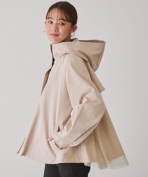 Jayro(ジャイロ)の「バックチュールマンパ(その他アウター・レディース・ベージュ/ネイビー/オフホワイト・M)」の22枚目の写真