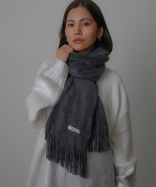 セール】アクアミノ ラッセルミンク起毛 マフラー（マフラー）｜Floran