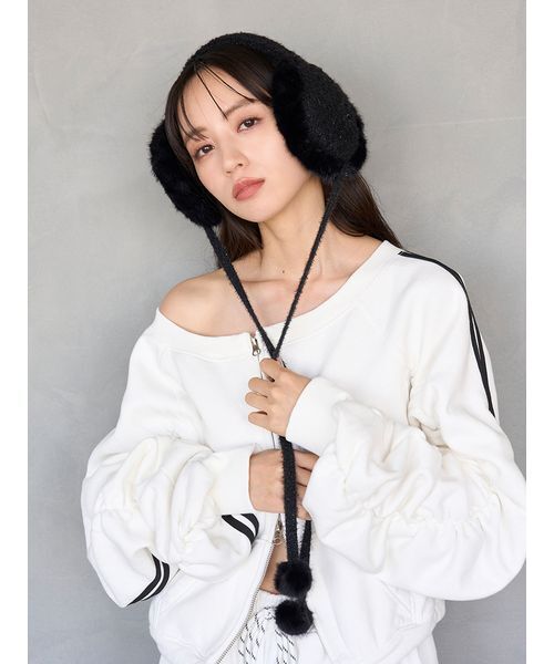 SNIDEL（スナイデル）の「ニットイヤーマフ（イヤーマフ）」 - WEAR
