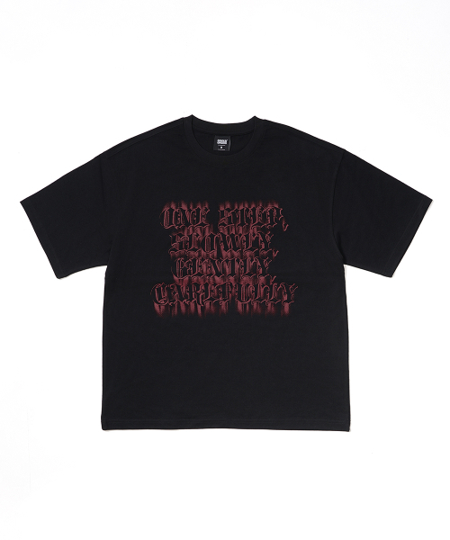 GAKKAI UNIONS（ガッカイユニオンズ）の「ワンステップ 半袖Tシャツ ブラック（Tシャツ/カットソー・レディース・その他・MEDIUM/LARGE）」の2枚目の写真