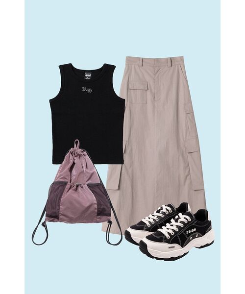 AVANDRESS(アバンドレス )の「Zia Cargo Skirt PINK(スカート・レディース・ピンク・SMALL/MEDIUM/LARGE)」の7枚目の写真