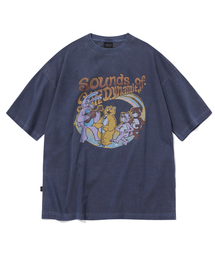 CPGN STUDIO（コンパーニョ）の「ホッピートリオ ピグメント 半袖Tシャツ ダークブルー（Tシャツ/カットソー）」