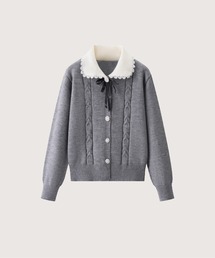 Pearl Button Sweet Rib Cardigan