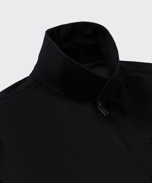 MUSINSA STANDARD（ムシンサスタンダード）の「キャンバスワークジャケット[ブラック]（ミリタリージャケット・メンズ・その他・XX-LARGE/MEDIUM/LARGE/X-LARGE）」の4枚目の写真
