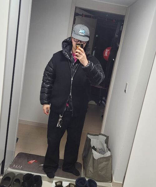 MUSINSA STANDARD（ムシンサスタンダード）の「セミブーツカットデニムパンツ[ブラック]（デニムパンツ・メンズ・その他・30/26/27/28/29/31/32/33/34/36/38）」の10枚目の写真