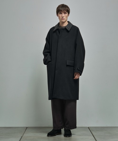 MARKA/マーカ】別注 RAGLAN SLEEVE COAT（ステンカラーコート）｜marka