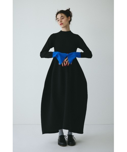 HeRIN.CYE（ヘリンドットサイ）の「Ruffle knit dress ラッフルニット