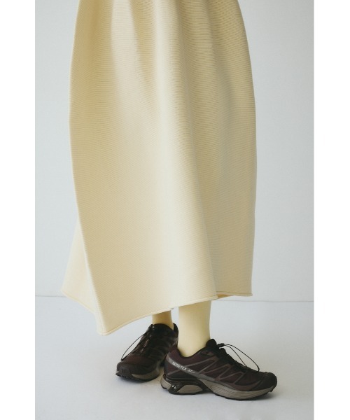 Bi color knit dress バイカラーニットドレス（ワンピース）｜HeRIN