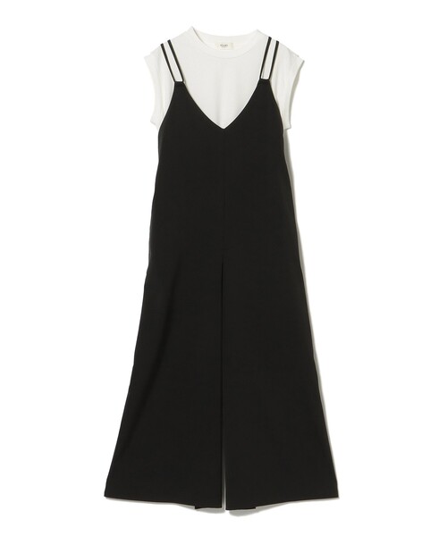 BEAMS HEART(ビームスハート)の「【7/2値下げ】フレンチ プルオーバー × サロペット(セットアイテム)(つなぎ/オールインワン・レディース・オリーブ/ブラック/ブラウン・FREE)」の1枚目の写真