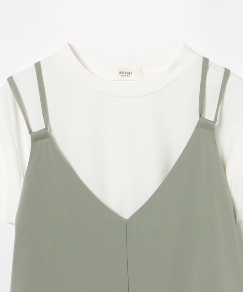 BEAMS HEART(ビームスハート)の「【7/2値下げ】フレンチ プルオーバー × サロペット(セットアイテム)(つなぎ/オールインワン・レディース・オリーブ/ブラック/ブラウン・FREE)」の16枚目の写真