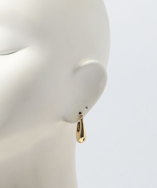 Kenneth Jay Lane（ネスジェイレーン）の「Kenneth Jay Lane Oval Hoops ピアス（ピアス（両耳用）・レディース・シルバー/ゴールド・FREE）」の6枚目の写真