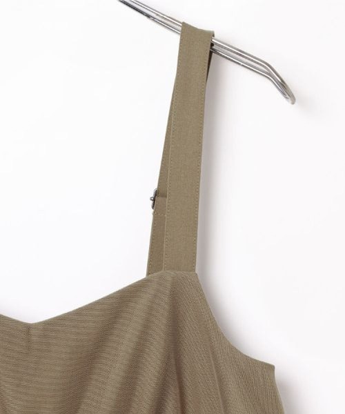 LEPSIM(レプシィム)の「チュールドッキングサロペット 603881(サロペット/オーバーオール・レディース・ブラック/キャメル・FREE)」の19枚目の写真