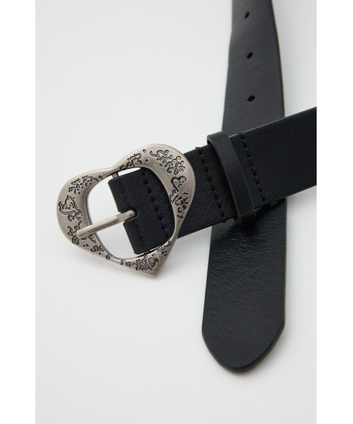 SLY(スライ)の「HEART BELT ハート ベルト(ベルト・レディース・ブラック・FREE)」の6枚目の写真