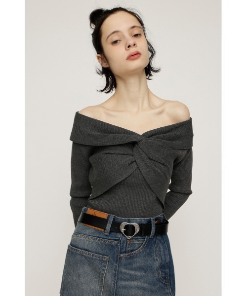 SLY(スライ)の「HEART BELT ハート ベルト(ベルト・レディース・ブラック・FREE)」の7枚目の写真