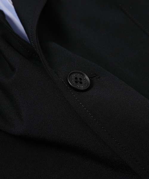 COMME des GARCONS HOMME(コム デ ギャルソン・オム)の「WOOL POPLIN CLASSIC JACKET(テーラードジャケット・メンズ・ブラック/ネイビー・M/XS/L/S)」の10枚目の写真