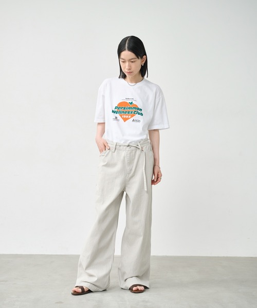 kha:ki(カーキ)の「「KHA:KI / カーキ」ウエストベルト ワークパンツ(その他パンツ・レディース・アッシュグレー/ブラウン・1/2)」の13枚目の写真