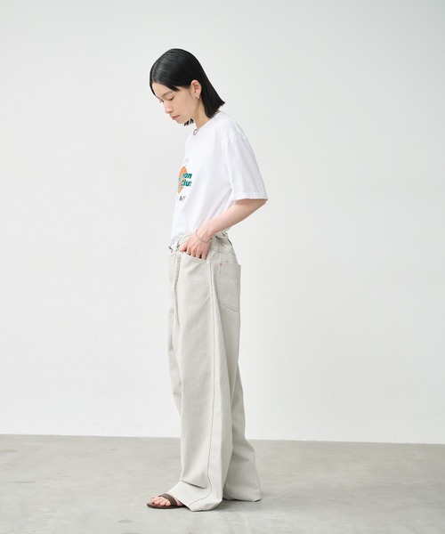 kha:ki(カーキ)の「「KHA:KI / カーキ」ウエストベルト ワークパンツ(その他パンツ・レディース・アッシュグレー/ブラウン・1/2)」の15枚目の写真