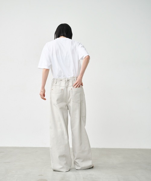 kha:ki(カーキ)の「「KHA:KI / カーキ」ウエストベルト ワークパンツ(その他パンツ・レディース・アッシュグレー/ブラウン・1/2)」の17枚目の写真