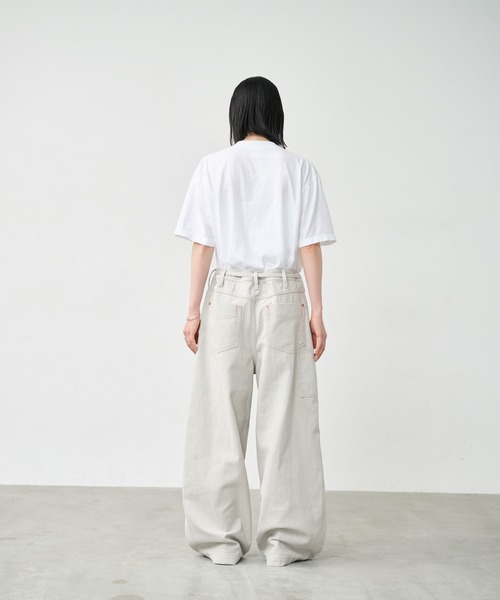 kha:ki(カーキ)の「「KHA:KI / カーキ」ウエストベルト ワークパンツ(その他パンツ・レディース・アッシュグレー/ブラウン・1/2)」の22枚目の写真