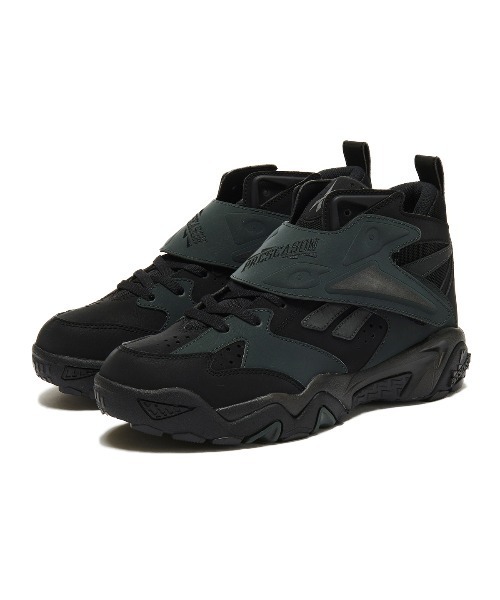 Reebok(リーボック)の「REEBOK PRESEASON 94(リーボック プレシーズン 94)(スニーカー・メンズ・ブラック系・26.5cm/27cm/27.5cm/28cm/28.5cm/29cm/26cm)」の1枚目の写真