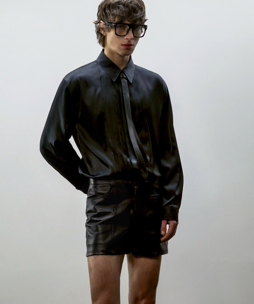 UNTAGE(アンテージ)の「レザーショートパンツ_UTH-FP35(その他パンツ・メンズ・その他・MEDIUM/LARGE)」の3枚目の写真