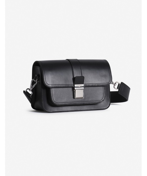 Maison Kitsune（メゾンキツネ）の「CASEY BAG（ショルダーバッグ・レディース・バーガンディー/ブラック・U）」の12枚目の写真