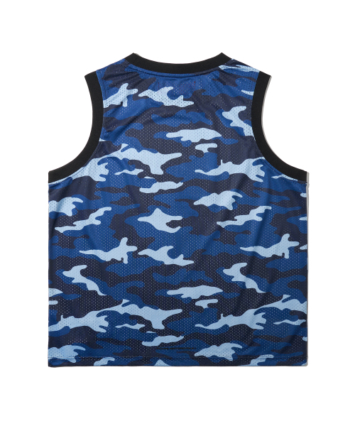 PHYPS MOTORCYCLE（フィップスモーターサイクル）の「Original Wing logo Mesh Sleeveless Camo Blue（Tシャツ/カットソー・レディース・その他・MEDIUM/LARGE/X-LARGE）」の3枚目の写真