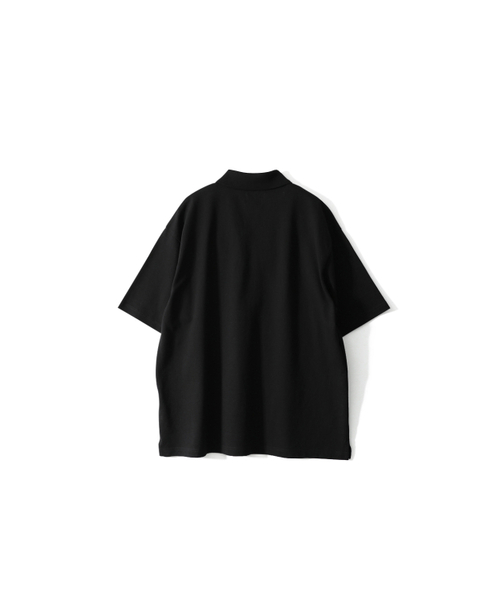 HORLISUN(ホーリーサン)の「Sumerset Short Pique Pullover Shirt Black(ポロシャツ・メンズ・その他・LARGE/MEDIUM)」の3枚目の写真