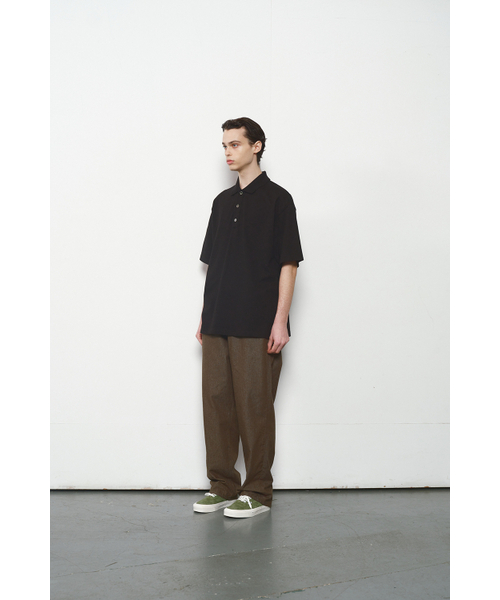 HORLISUN(ホーリーサン)の「Sumerset Short Pique Pullover Shirt Black(ポロシャツ・メンズ・その他・LARGE/MEDIUM)」の5枚目の写真