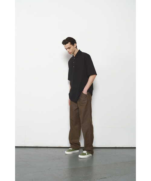 HORLISUN(ホーリーサン)の「Sumerset Short Pique Pullover Shirt Black(ポロシャツ・メンズ・その他・LARGE/MEDIUM)」の8枚目の写真