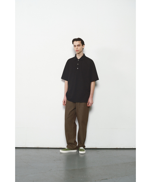 HORLISUN(ホーリーサン)の「Sumerset Short Pique Pullover Shirt Black(ポロシャツ・メンズ・その他・LARGE/MEDIUM)」の9枚目の写真