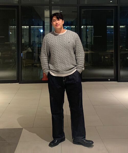 CHAMBROS（チャンブロス）の「ノンフェイドワイドデニムパンツ[ディープブルーインディゴ]（デニムパンツ・レディース・その他・SMALL/MEDIUM/LARGE/X-LARGE/XX-LARGE）」の9枚目の写真