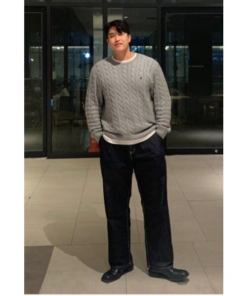 CHAMBROS（チャンブロス）の「ノンフェイドワイドデニムパンツ[ディープブルーインディゴ]（デニムパンツ・レディース・その他・SMALL/MEDIUM/LARGE/X-LARGE/XX-LARGE）」の11枚目の写真