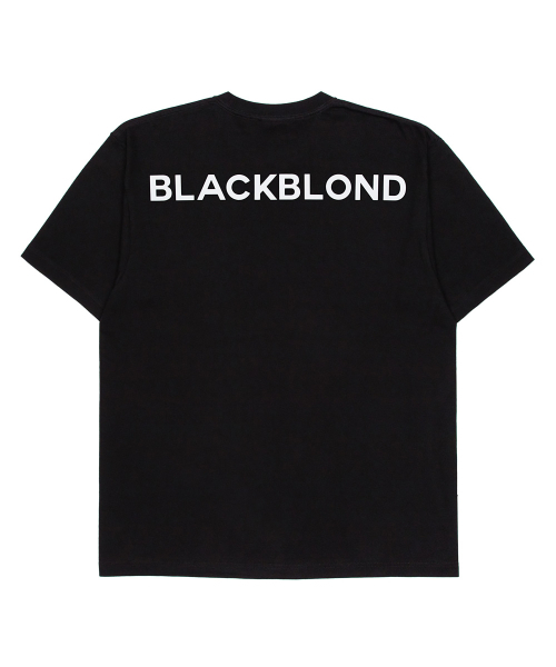 BLACK BLOND(ブラック ブロンド)の「ビビディオキュラスロゴTシャツ(ブラック)(Tシャツ/カットソー・レディース・その他・LARGE/MEDIUM/X-LARGE/XX-LARGE/XXX-LARGE)」の2枚目の写真