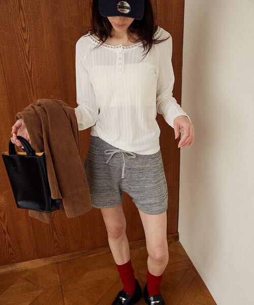 セール】MARY QUANT × PUBLUX/マリークワント スパンコール ニット