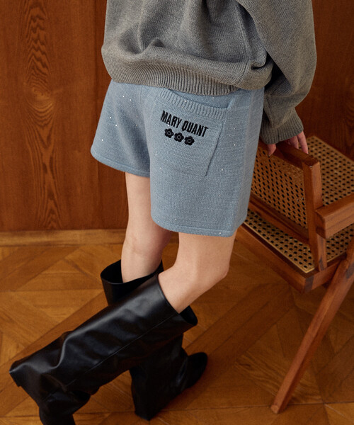 セール】MARY QUANT × PUBLUX/マリークワント スパンコール ニット