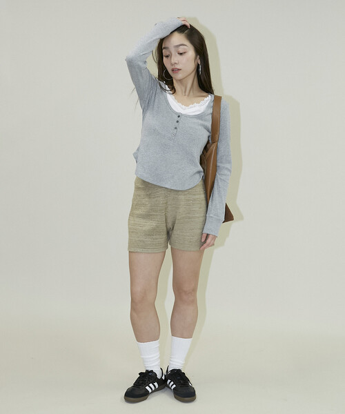 セール】MARY QUANT × PUBLUX/マリークワント スパンコール ニット