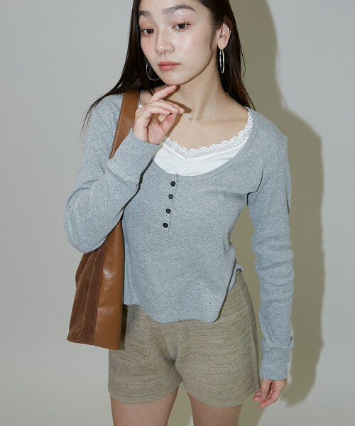 セール】MARY QUANT × PUBLUX/マリークワント スパンコール ニット