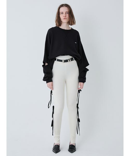 SORIN(ソリン )の「Ribbon Eyelet Leggings/リボンアイレットレギンス(その他パンツ・レディース・レッド/ホワイト/ブラック・38)」の13枚目の写真