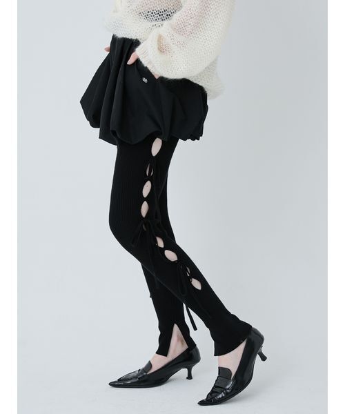 SORIN(ソリン )の「Ribbon Eyelet Leggings/リボンアイレットレギンス(その他パンツ・レディース・レッド/ホワイト/ブラック・38)」の16枚目の写真