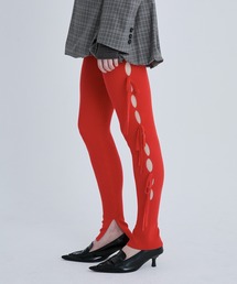 Ribbon Eyelet Leggings/リボンアイレットレギンス