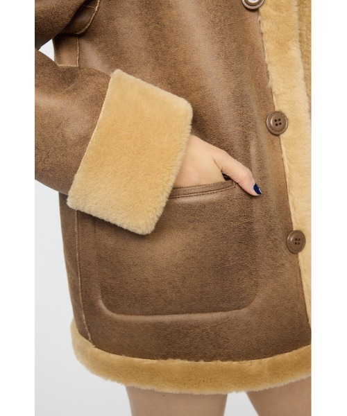 セール】SHEARLING OVER MIDDLE ジャケット（その他アウター）｜MOUSSY
