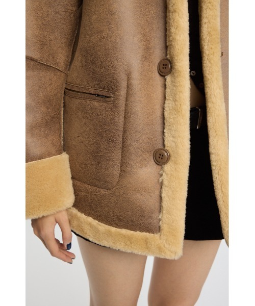 セール】SHEARLING OVER MIDDLE ジャケット（その他アウター）｜MOUSSY