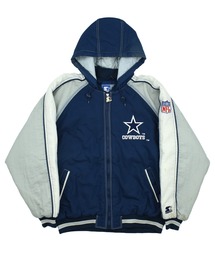 NBA/NFL/NHL/MLB（エヌビーエーエヌエフエルエヌエイチエルエムエルビー）の「【USED】90’s STARTER “NFL Dallas Cowboys” 中綿入り ナイロンジャケット（ナイロンジャケット）」