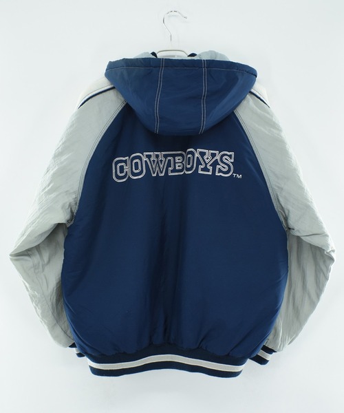 USED】90's STARTER “NFL Dallas Cowboys” 中綿入り ナイロン