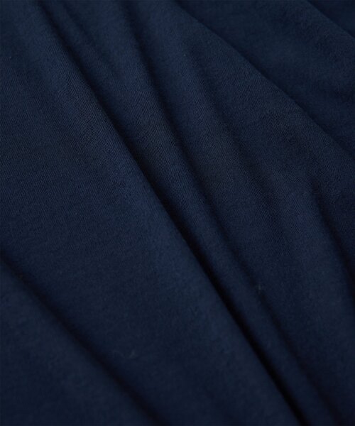 Whim Gazette（ウィムガゼット）の「キョウネンシアープルオーバー（Tシャツ/カットソー・レディース・ネイビー/オフホワイト/ブルー・FREE）」の4枚目の写真