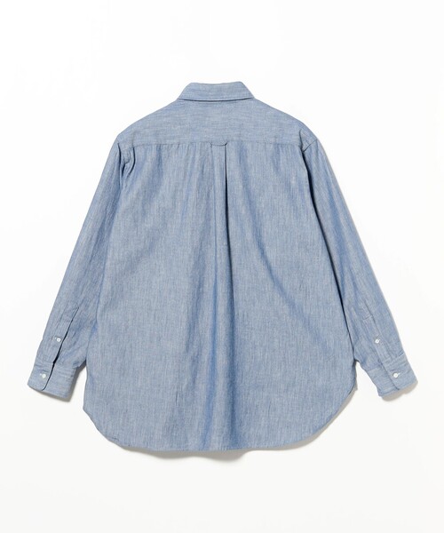 BEAMS PLUS(ビームスプラス)の「B.D. Classic-fit Indigo Oxford(シャツ/ブラウス・メンズ・ブルー/インディゴブルー・MEDIUM/SMALL/X-LARGE/LARGE)」の11枚目の写真