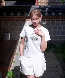 2DREAMERS（2ドリーマーズ）の「Lace Trimmed Shirring Women's Shorts（その他パンツ）」