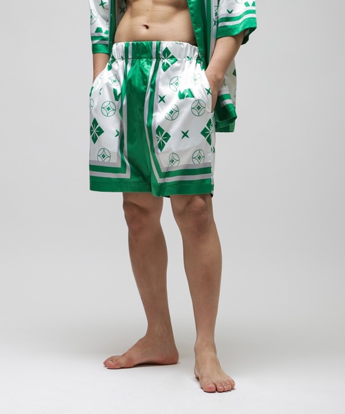 VANQUISH / ヴァンキッシュ VANQUISH ラグジュアリー パターン ショートパンツ